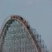 A picture of the Villain, going down the first hill.